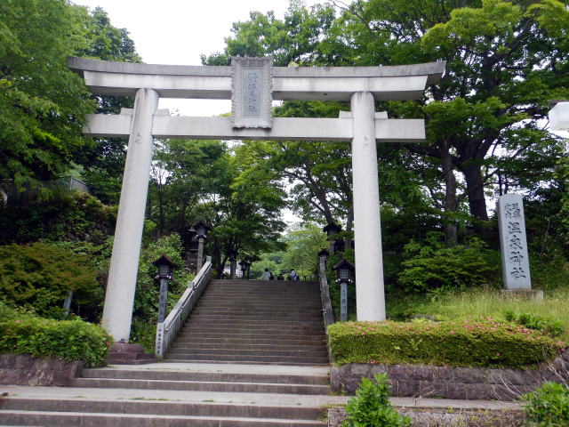 ウエスティ はな 那須温泉神社 つつじ吊り橋