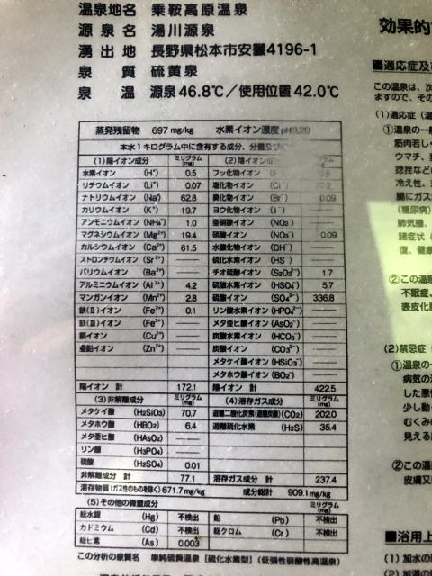 ウエスティはなちゃん 乗鞍高原温泉